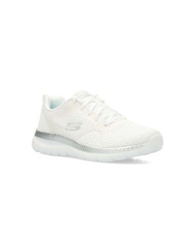 Zapatillas Deportivas Mujer Skechers Bountiful Quick Path Blanco Comodas-12607/WSL