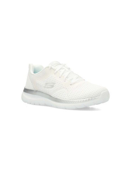Zapatillas Deportivas Mujer Skechers Bountiful Quick Path Blanco Comodas-12607/WSL