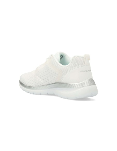 Zapatillas Deportivas Mujer Skechers Bountiful Quick Path Blanco Comodas-12607/WSL