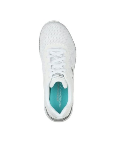 Zapatillas Deportivas Mujer Skechers Bountiful Quick Path Blanco Comodas-12607/WSL