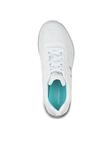 Zapatillas Deportivas Mujer Skechers Bountiful Quick Path Blanco Comodas-12607/WSL
