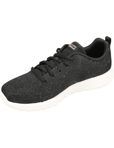 Zapatillas Deportivas Mujer Skechers Go Walk Joy Violet Negro Comodas-124640/BKRG