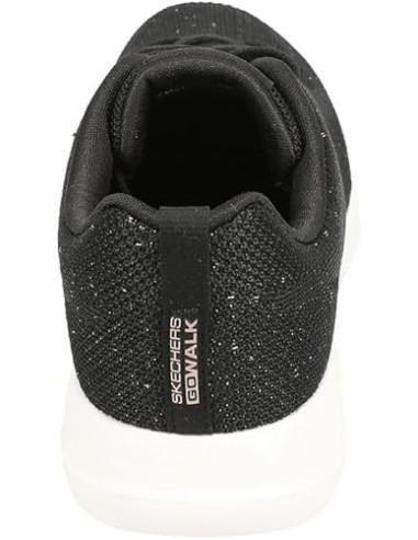 Zapatillas Deportivas Mujer Skechers Go Walk Joy Violet Negro Comodas-124640/BKRG