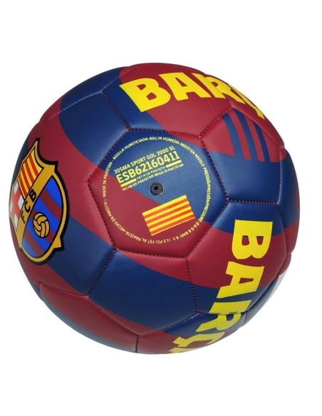 Balón FC Barcelona azul y rojo talla 5 | Oficial