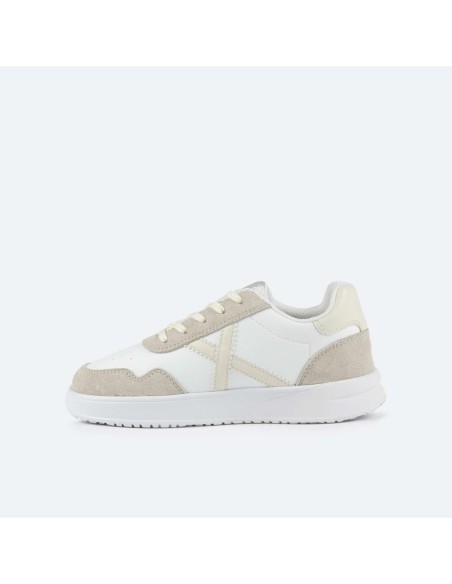 Zapatillas Casual Infantil Munich Mini Balloo 01 Beige Ligeras-8893001