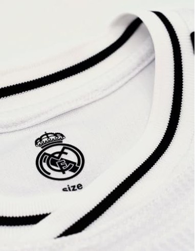 Conjunto Niño Real Madrid 1ª Equipación 24/25 Blanco