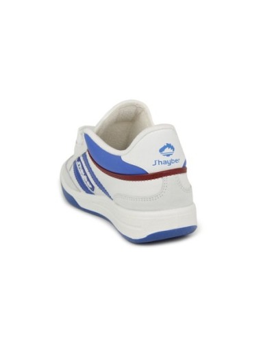 Zapatillas J'Hayber New Pista Poxcalf Blanco Ad. Azulina-60608-850