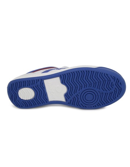 Zapatillas J'Hayber New Pista Poxcalf Blanco Ad. Azulina-60608-850