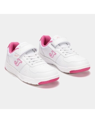 Zapatillas Casual Niña Joma W.Harvard JR Blanco y Rosa-WHARW2513V