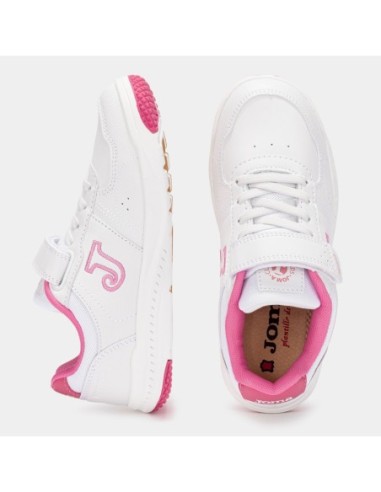 Zapatillas Casual Niña Joma W.Harvard JR Blanco y Rosa-WHARW2513V