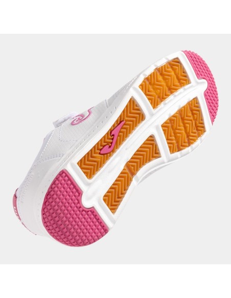 Zapatillas Casual Niña Joma W.Harvard JR Blanco y Rosa-WHARW2513V