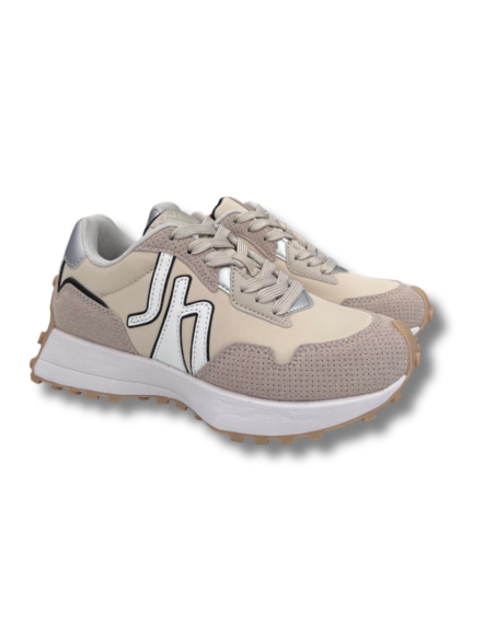 Zapatillas Casual Mujer J'Hayber Checo Beige Comodidad-ZS582079-58