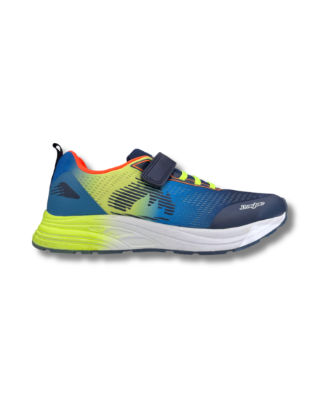 Zapatillas Running Niños J'Hayber Riera Azul Resistentes-ZN450347-37