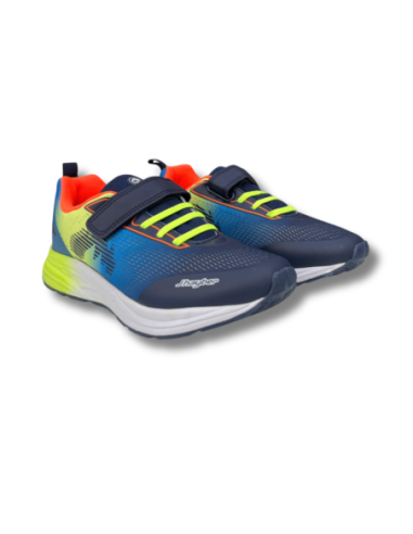 Zapatillas Running Niños J'Hayber Riera Azul Resistentes-ZN450347-37