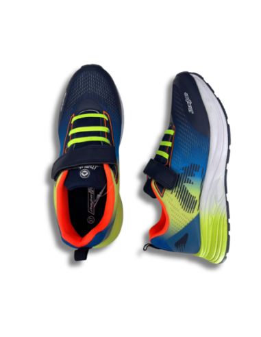 Zapatillas Running Niños J'Hayber Riera Azul Resistentes-ZN450347-37