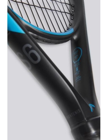 Raqueta Frontenis Head Graphene S6 Negra y Azul Ligera-235655