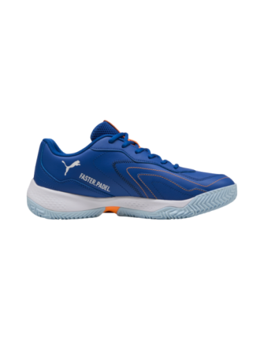 Zapatillas Padel Hombre Puma Nova Smash Azul Resistentes-108288-03