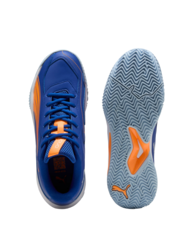 Zapatillas Padel Hombre Puma Nova Smash Azul Resistentes-108288-03