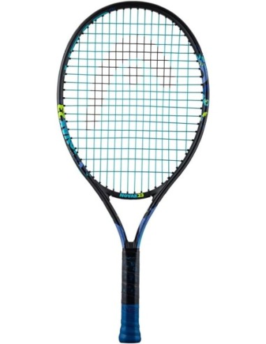 aqueta de Tenis Encordada Para Niños (De 6 a 8 Años) Head Novak Junior 23 Pulgadas Color Negro y Azul-235014