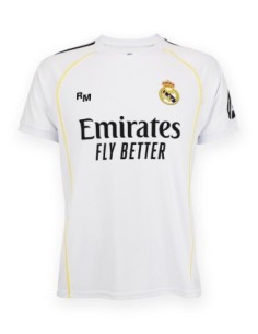 Camiseta Real Madrid 25/26 Niño Blanca | 1ª Equipación