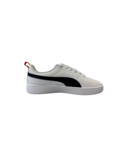 Zapatilla Deportiva Junior Unisex Puma Rickie Blancas Comodas- 384311-09