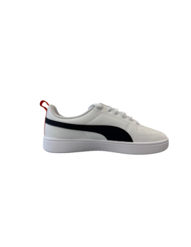 Zapatilla Deportiva Junior Unisex Puma Rickie Blancas Comodas- 384311-09