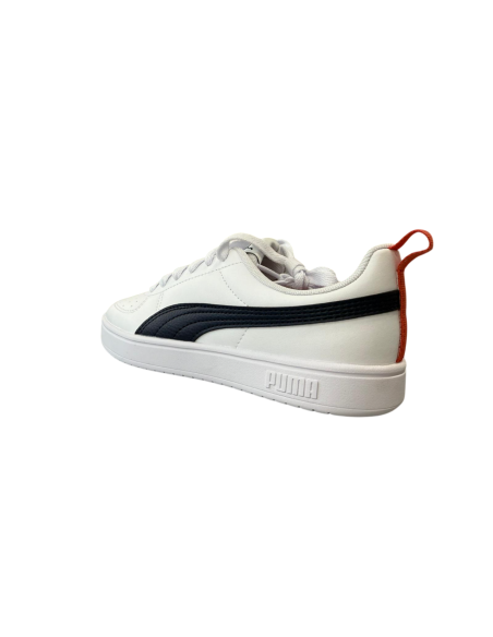 Zapatilla Deportiva Junior Unisex Puma Rickie Blancas Comodas- 384311-09