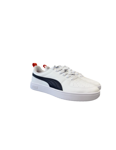 Zapatilla Deportiva Junior Unisex Puma Rickie Blancas Comodas- 384311-09