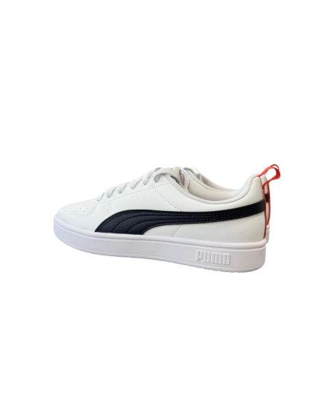 Zapatilla Deportiva Junior Unisex Puma Rickie Blancas Comodas- 384311-09