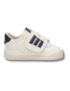 Zapatillas Casual Infantil Mustang 48909 Respetuoso Blanco y Marino Ligero- C55158