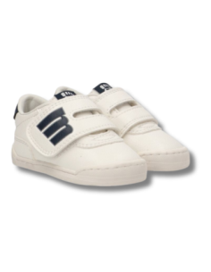 Zapatillas Casual Infantil Mustang 48909 Respetuoso Blanco y Marino Ligero- C55158 2