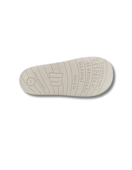 Zapatillas Casual Infantil Mustang 48909 Respetuoso Blanco y Marino Ligero- C55158