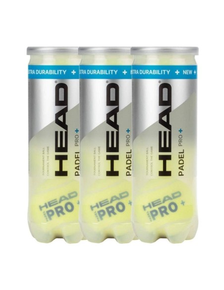 Pelotas Padel Head Padel Pro + Bote 3 Pelotas-540203