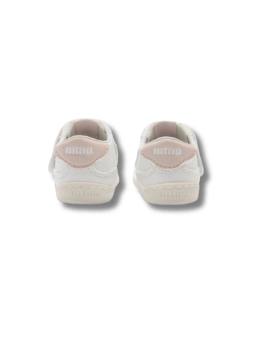 Zapatillas Casual Infantil Mustang 48909 Respetuoso Blanco y Nude Ligero- C55159