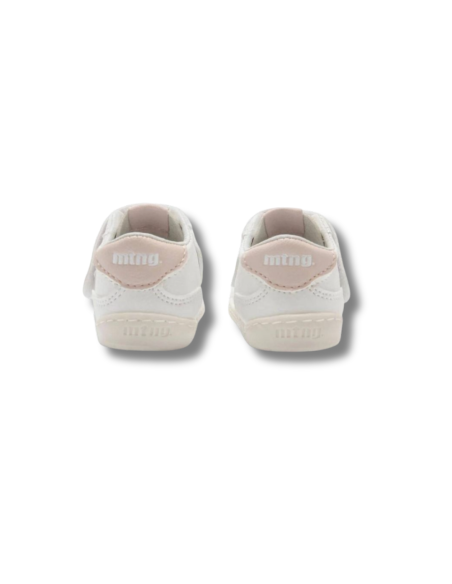 Zapatillas Casual Infantil Mustang 48909 Respetuoso Blanco y Nude Ligero- C55159