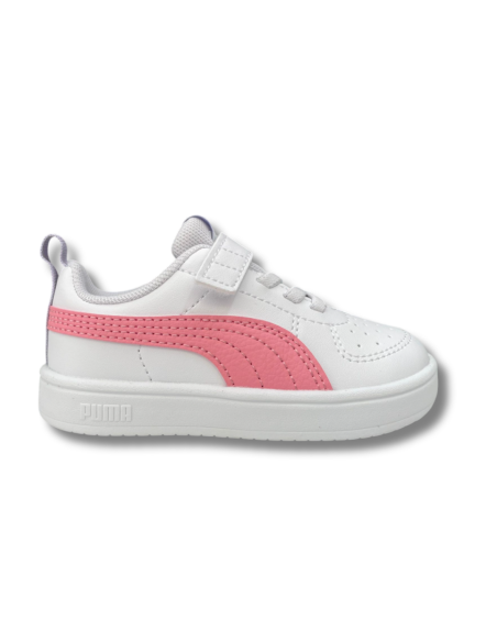 Zapatillas Casual Infantil Puma Rickie AC Blancas Ligeras- 384314-43