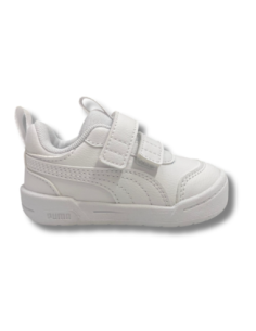 Zapatillas Casual Infantil Puma Multiflex Blancas Ligeras-312151-03