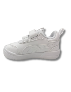 Zapatillas Casual Infantil Puma Multiflex Blancas Ligeras-312151-03 2