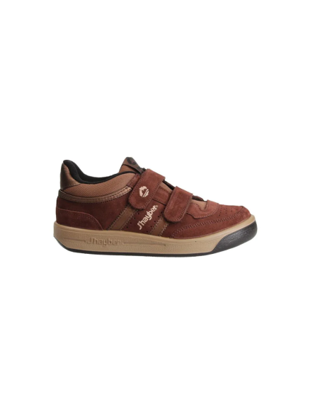 Zapatillas J'hayber Olimpia Serraje Marrón-51189-6