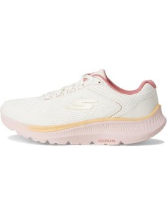 Zapatillas Running Mujer Skechers Go Run Consistent 2.0 Blancas y Rosa Ligeras- 128607/NTPK 2