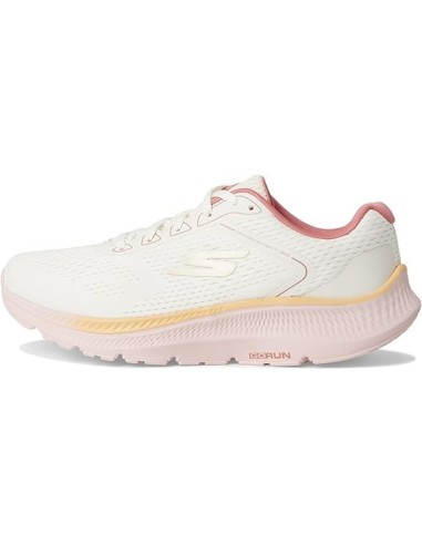 Zapatillas Running Mujer Skechers Go Run Consistent 2.0 Blancas y Rosa Ligeras- 128607/NTPK