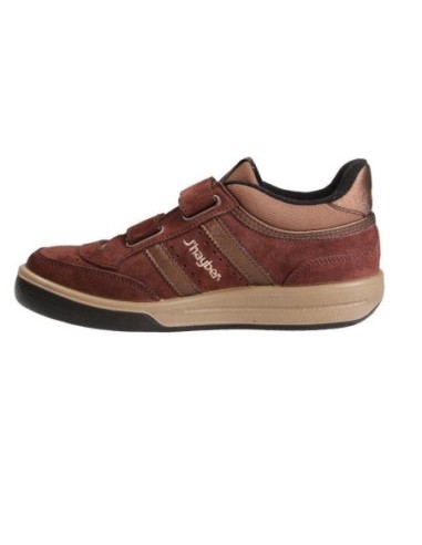 Zapatillas J'hayber Olimpia Serraje Marrón-51189-6