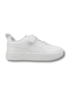 Zapatillas Deportivas Infantil Puma Rickie Blancas Ligeras-385836-01