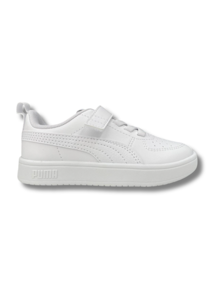 Zapatillas Deportivas Infantil Puma Rickie Blancas Ligeras-385836-01