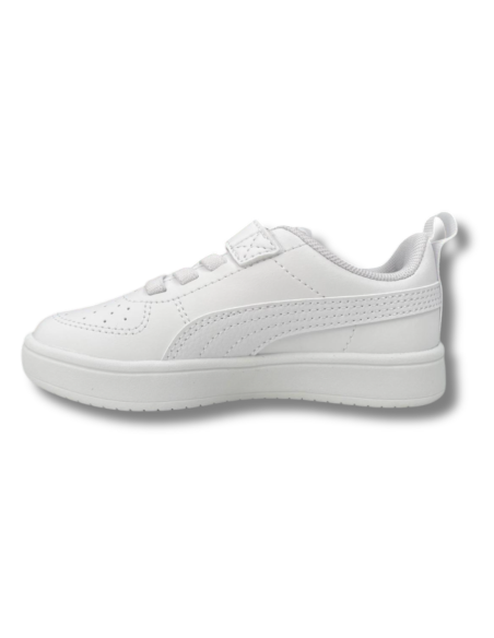 Zapatillas Deportivas Infantil Puma Rickie Blancas Ligeras-385836-01