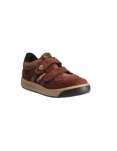 Zapatillas J'hayber Olimpia Serraje Marrón-51189-6