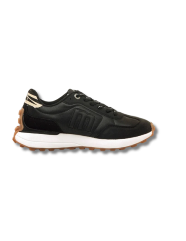 Zapatillas Casual Mujer Mustang Negro Comodas-60838