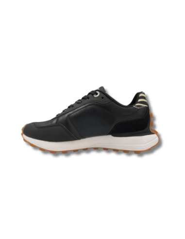 Zapatillas Casual Mujer Mustang Negro Comodas-60838