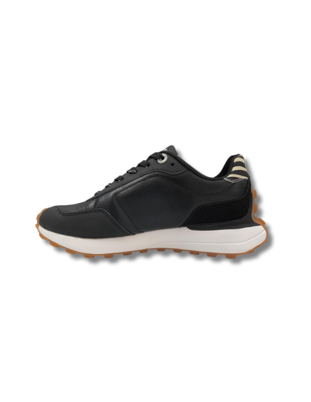 Zapatillas Casual Mujer Mustang Negro Comodas-60838