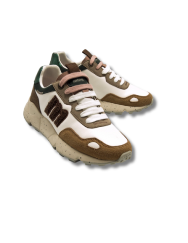 Zapatillas Casual Mujer Mustang Blanco Ligeras-60885-147